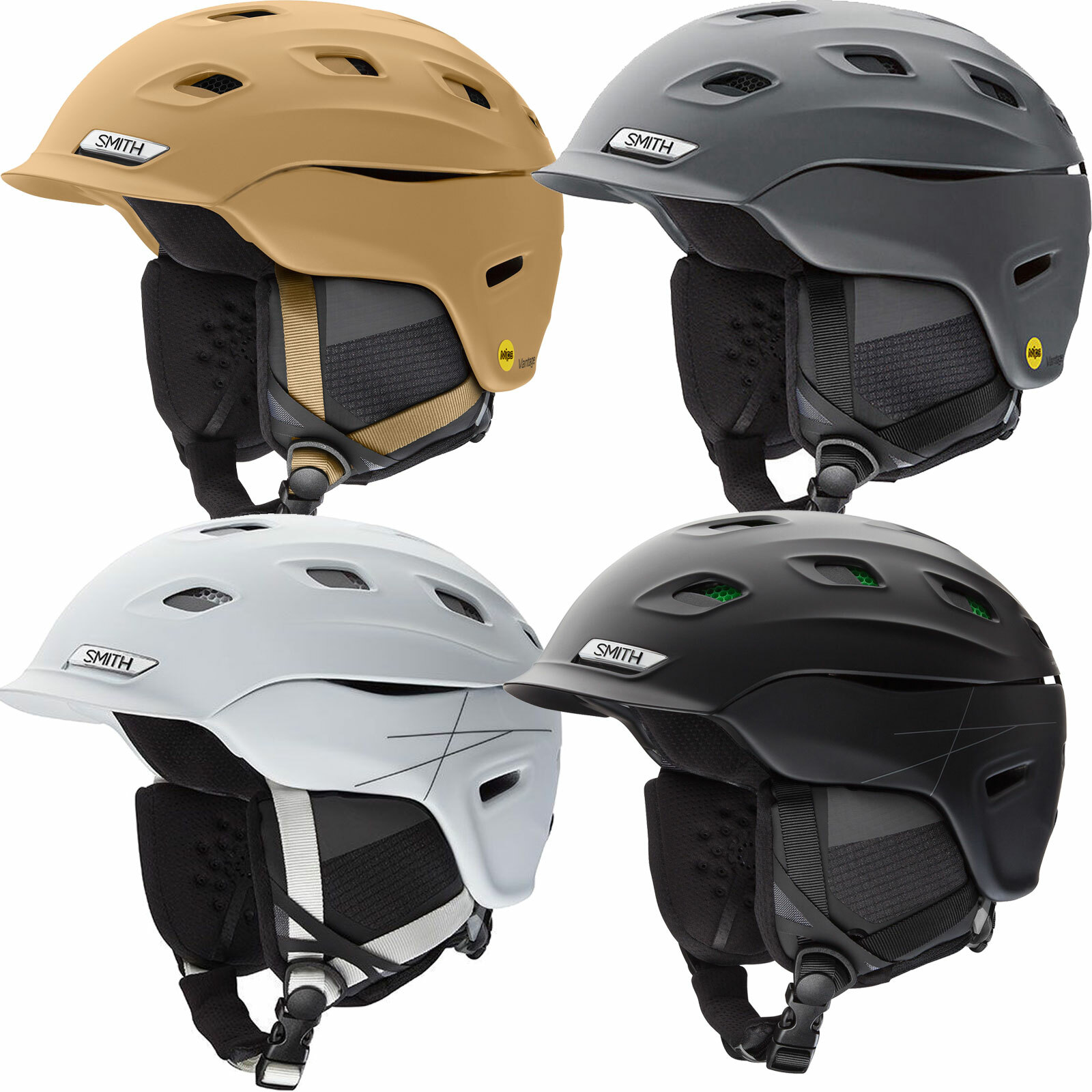 Smith Vantage Mips Hombre Casco de Snowboard Esquí Deportes Invierno