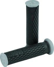 ProTaper Full Diamond Dual Density ATV Grips - Black/Gray