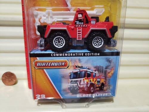 Matchbox 60 Anniversary 2012 CommEdn #10 AllTerrain Crane w Error #28 BLAZE BOX - Picture 2 of 4