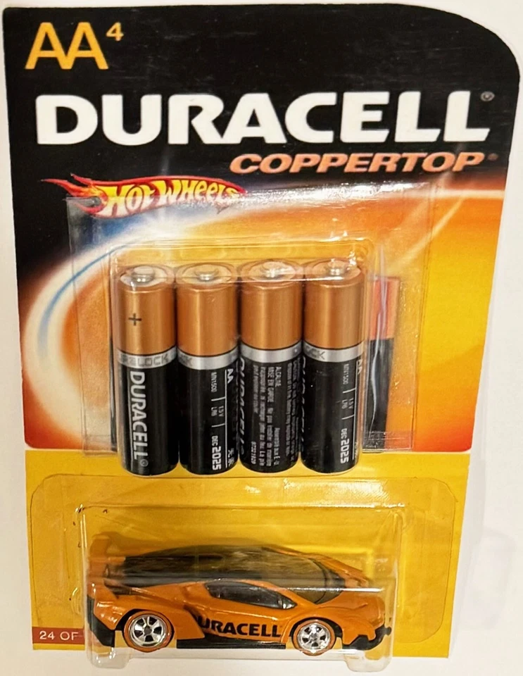 LAMBO VENENO Custom Hot Wheels Serie DURACELL con pilotos reales Foto 2 de 2