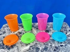 Tupperware kids bell tumblers Sippy Cups with seal Colors to choose from New