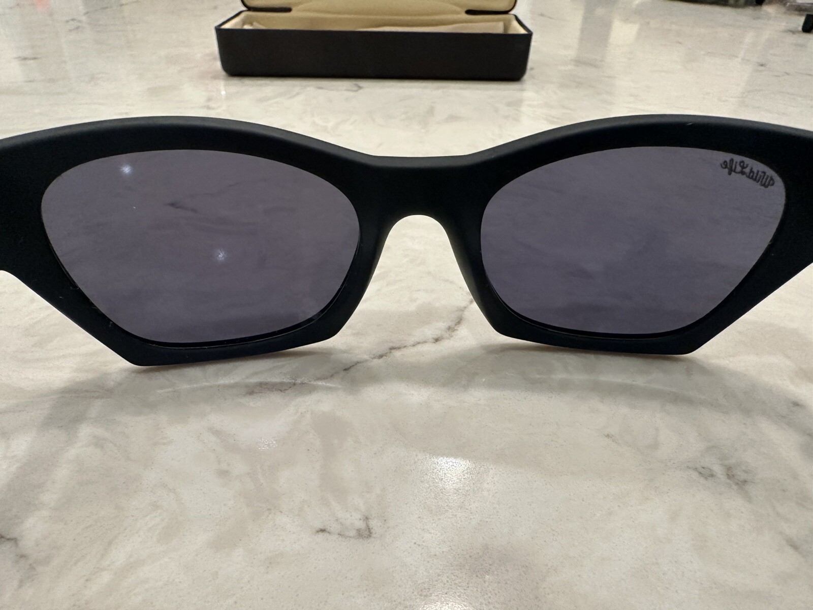 VonZipper Stray Sunglasses Black Satin / Grey Lens Wildlife Polarized Lens