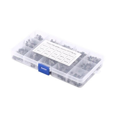 600pcs Transistor Kit Transistor Kit Transistor Sortiment ZU-92 Transistor