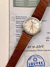 Audemars piguet jules 18k White Gold Factory diamonds with MOP dial #77240 5