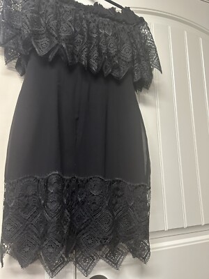 black lace off the shoulder maxi dress Black Lace Off Shoulder Maxi Dress