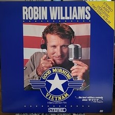 Good Morning Vietnam Laserdisc Robin Williams Touchtone Extended Play