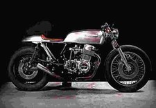 Harley Davidson SS 250 1976 4 A4 Photo Print