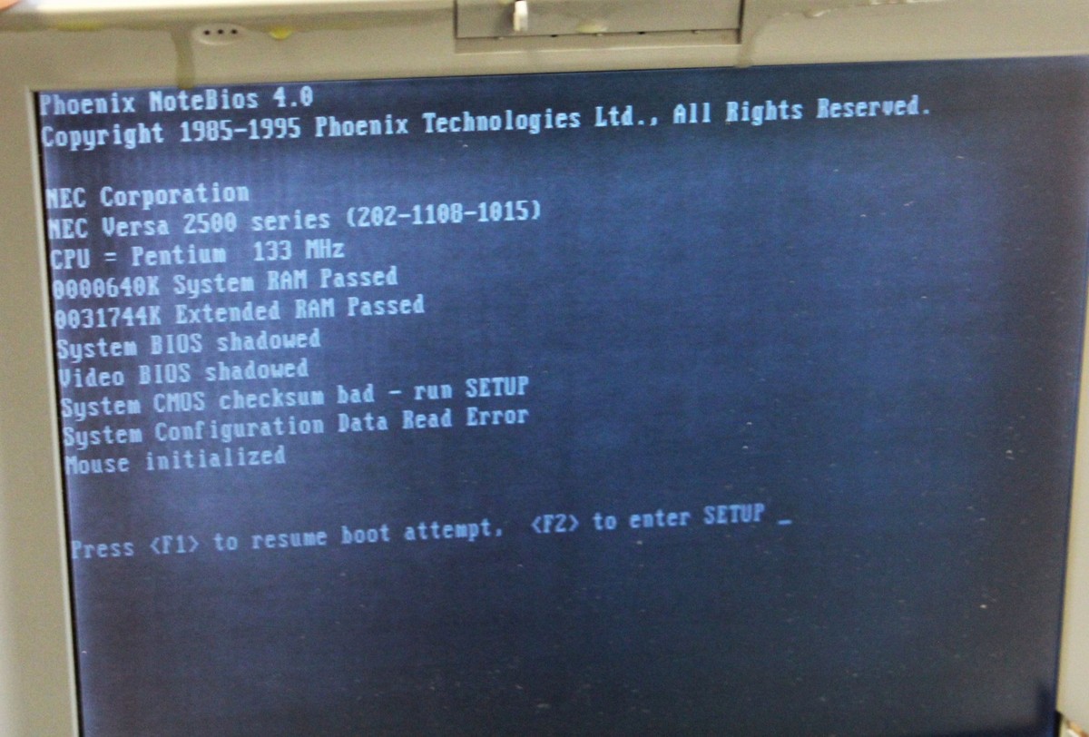 Upper Pentium I Motherboard NB7063484B - NEC Versa 2530 2500