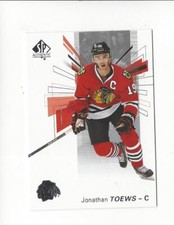 2016-17 SP Authentic #19 Jonathan Toews Blackhawks