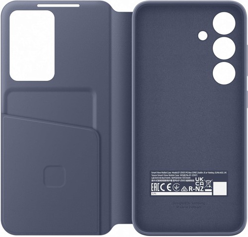 Custodia Wallet Smart View Ufficiale Samsung Galaxy S24 - Viola - Foto 4 di 5