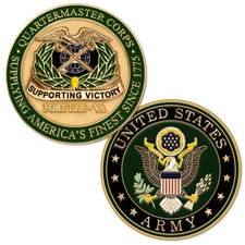 NEW United States U.S. Army Ft. Lee, VA Quartermaster Corps Challenge Coin.