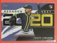 2020 Topps Series 1 Decades Next Blue Parallel DN-28 Jesus Luzardo Athletics RC