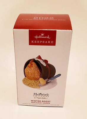 Hallmark Keepsake Ornament 2022 Winter Roost Marjoliene's Garden NIB 