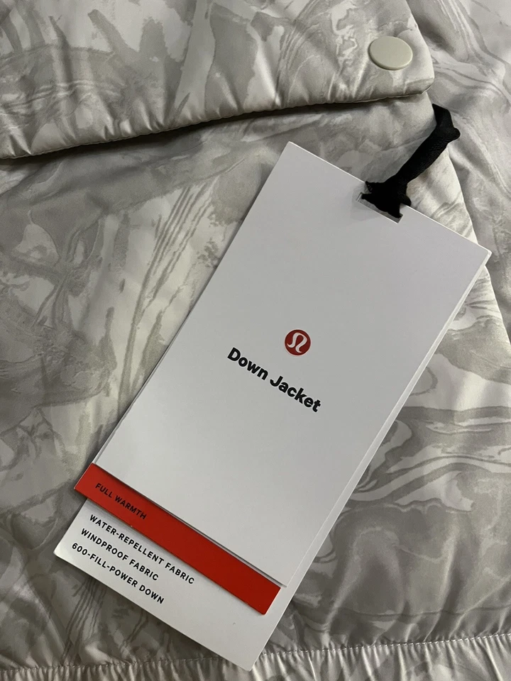 ladies lululemon Full Warmth Goose down puffer jacket size uk12 BNWT rrp USD448 - Image 2 of 4