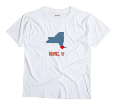 Bronx New York NY T-Shirt HEART