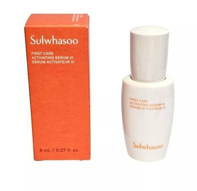 Sulwhasoo First Care Activating Serum VI 0.27oz 8mL Travel Size New [Lot Of 2]