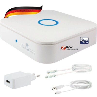 SmartHome Gateway Z-Wave Zigbee Alexa Google Assistant App Ikea Philips Smart