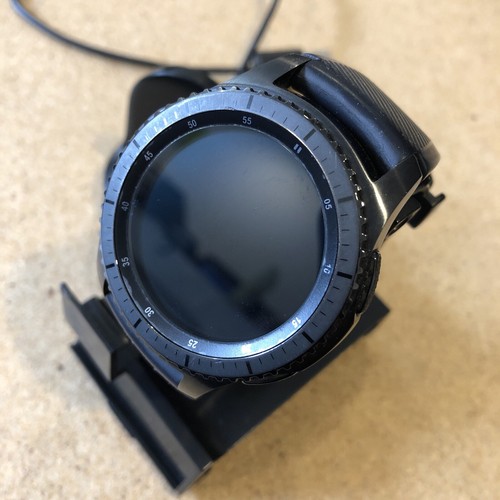 Montre connectée Samsung Gear S3 Frontier 46 mm SM-R760 avec fréquence cardiaque GPS Bluetooth - Photo 6 sur 10