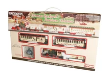 Bachmann On-30  Norman Rockwell's American Christmas Train Set New NIB 25023