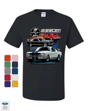 Ford Mustang 1969 Shelby GT350 GT500 T-Shirt American Muscle Car Tee Shirt