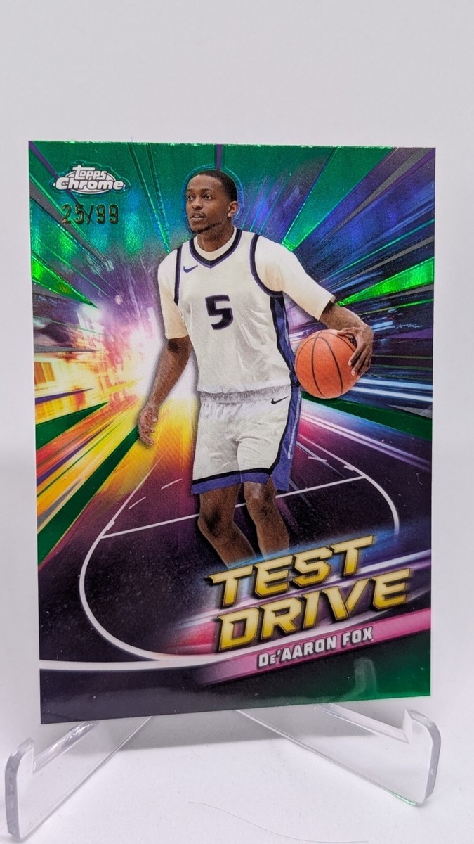 NBAカード　DeAaron Fox absolute  RC auto 2024-25 Panini NBA Hoops CITY EDITION #4 De'AARON FOX