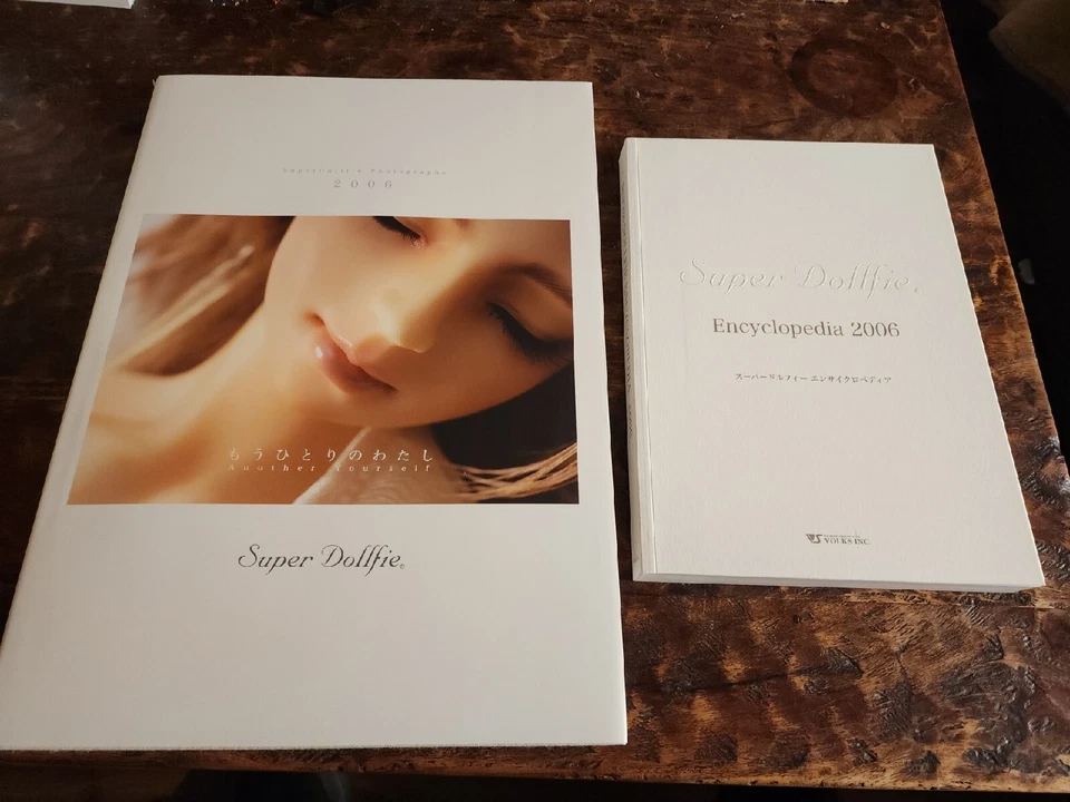 Super Dollfie Another Yourself Encyclopedia And Photograph Book Set 2006 Volks Foto 3 de 4