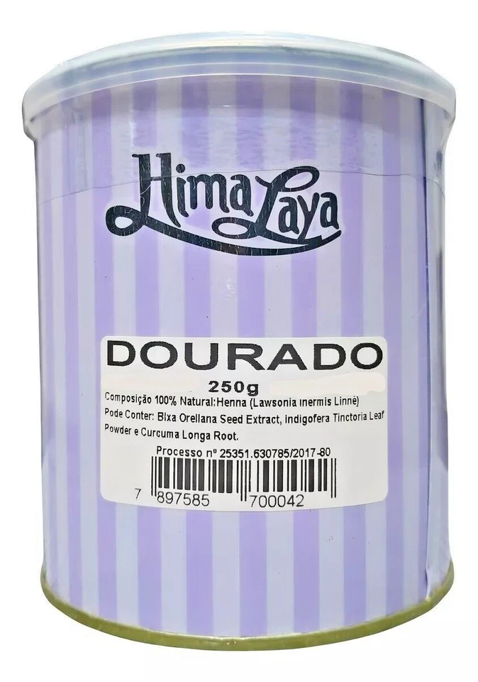 Polvo de henna dorada del Himalaya 250 g Foto 2 de 2
