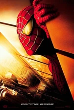 Spiderman "Coming 2002"  Recalled Twin Towers version 23 1/2" X 34 1/2"
