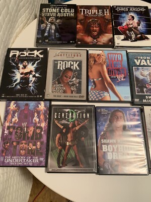 WWF- WWE DVD Collection Of 14 | eBay
