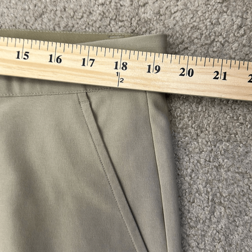 Adidas Men's Golf Pants Regular Fit Straight Leg Athleisure size 38x32 Khaki - Picture 10 of 11