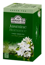 Jasmine Romance Green Foiled Tea Bags 20 CT 1 case ( 6 x 20 =120 CT ) NEW