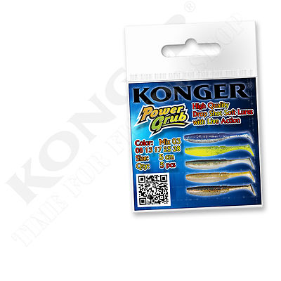 Verde, Bianco 5 Pezzi/set 5 Cm/1 G Esca Morbida Per Girino Esca Realistica Per Girino Bionico Colorato~p134225515 - Foto 2