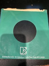 7" Elektra Records Company Sleeve VG for 45's Sleeve Only 