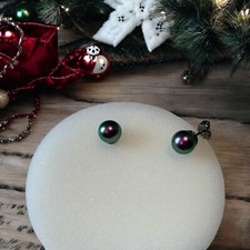 Pierre Lang Ohrringe Silber RU Perlen Ohrstecker wie neu