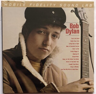 Bob Dylan Stereo Mobile Fidelity Sound Lab MFSL SACD New Sealed 821797212267