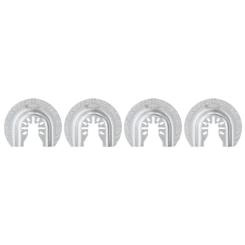 4X 63mm Oscillating Multi Tool Blade Diamond Saw Set for Mortar Grout Removal - Picture 10 of 10