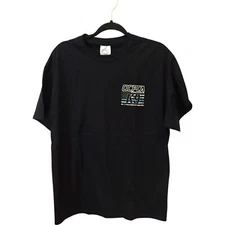 C Port And Company OCPCA K9 Graphic Shirt Mens Size L Black Short Sleeve Cottom