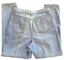 Levis Native Blue Jean Denim High Waist Tapered Straight Womens 32x30 16 80  s