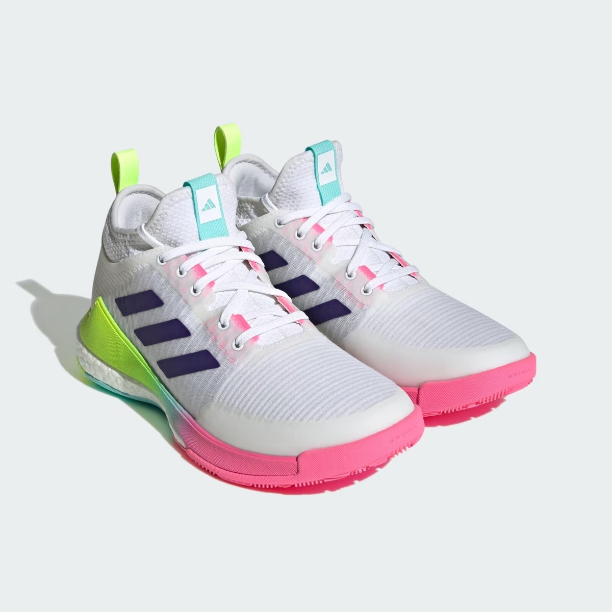 Adidas Crazyflight Mid - MULTI SIZE Womens Volleyball Shoes White