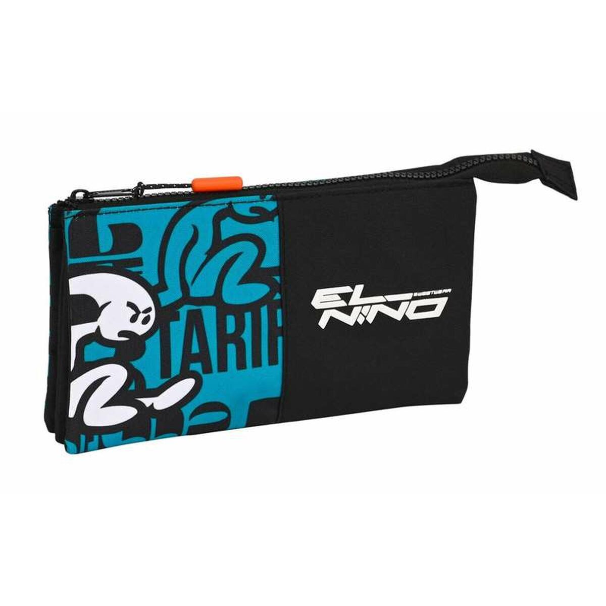 Portaoggetti Triplo El Niño Ocean Azzurro Nero 22 x 12 x 3 cm
