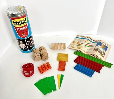 Original TinkerToy Construction Set Starter Kit, 60/60 pieces #65116 Tinker Toy - Image 1 of 4