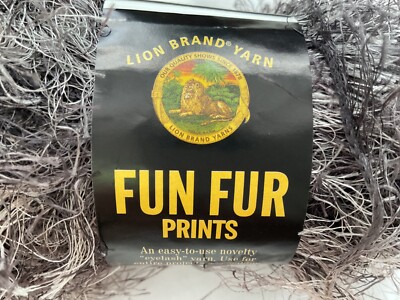 Lion Brand Yarn Fun Fur Prints