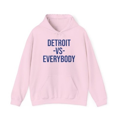 Unisex Heavy Blend  Hooded Sweatshirt, Detroit vs Everybody Hoodie