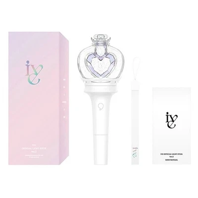 IVE OFFICIAL LIGHT STICK VER.2 w/ Strap Tracking Code OFFICIAL FANLIGHT MD GOODS