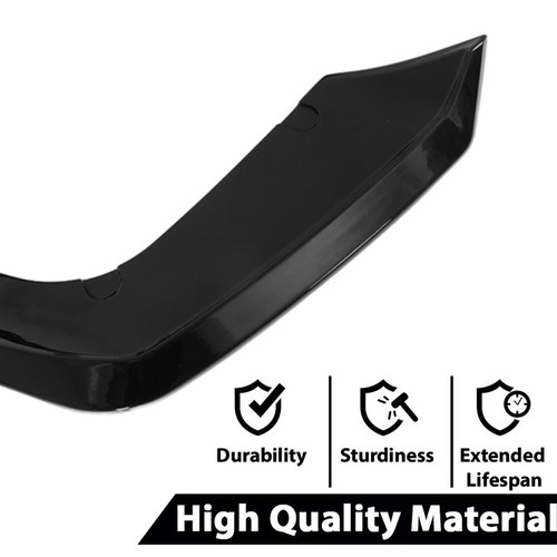 Gloss Black For BMW F95 X5M 2020-2023 Performance Front Bumper Lip Splitter Kit - Picture 4 of 12
