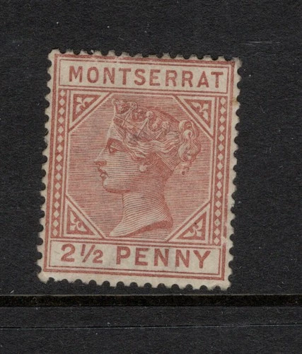 Montserrat #7 mint original gum