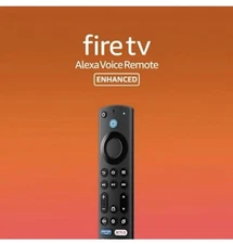 AMAZON ALEXA VOICE REMOTE ENHANCED FOR AMAZON FIRE TV OMNI SERIES 4 - BLACK OEM