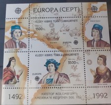 Türkisch Zypern Block Cept 1992