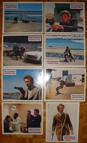 Magnum Force-Ted Post-Clint Eastwood-David Soul-Hal Holbrook-8 French LCs  (9x11
