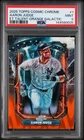 2025 Cosmic Chrome Extraterrestrial Talent Aaron Judge #ET-1 Orange /25 PSA 9